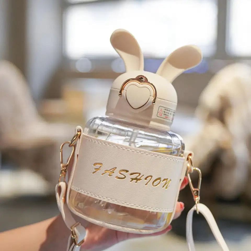 Bunny Ears Water Bottle, Bunny Kettle Straw Water Thermos, Cute Rabbit Shape Straw Bottle with Protector Case, Soft Suction Nozzle Water Cup for Kids, Plastic Water Juice Bottles, Sports Water Bottle with Leak Proof Flip Top Lid Bunny Ears Water Bottle, Bunny Kettle Straw Water Thermos, Cute Rabbit Shape Straw Bottle with Protector Case, Soft Suction Nozzle Water Cup for Kids, Plastic Water Juice Bottles, Sports Water Bottle with Leak Proof Flip Top Lid